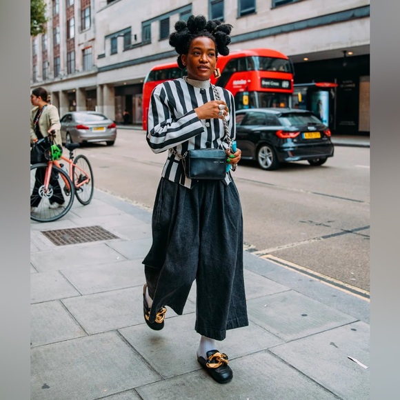 JW Anderson chain loafers mules black/gold wome 11 NWT - Picture 11 of 11
